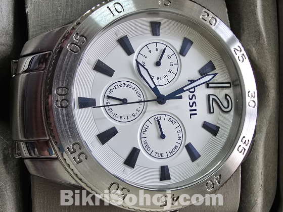 FOSSIL BQ2139 Mens/Gents Stanless Steel Watch